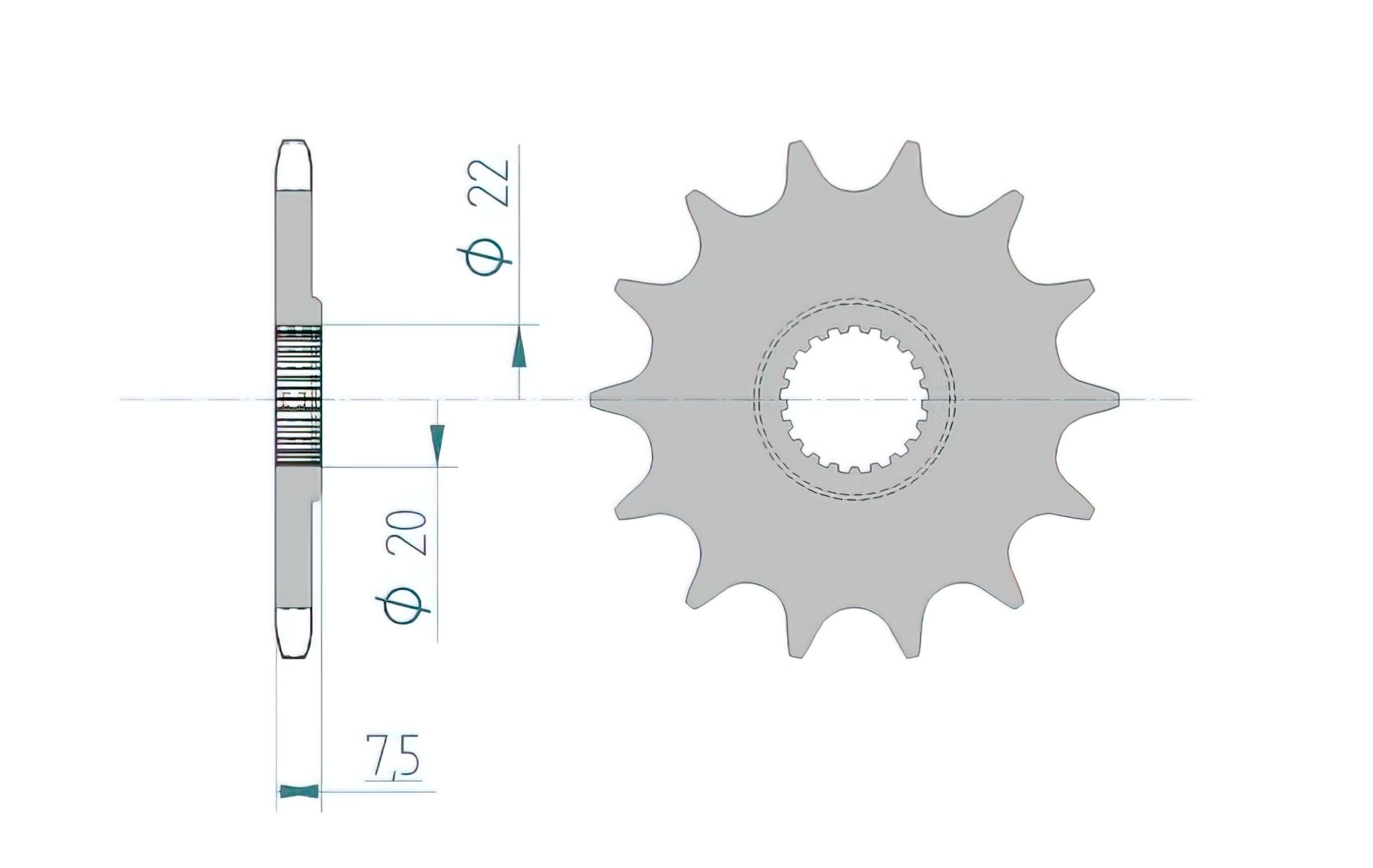 1074622001 Pignone Afam Z13 Honda CR 125 / CRF 250 scorte limitate
