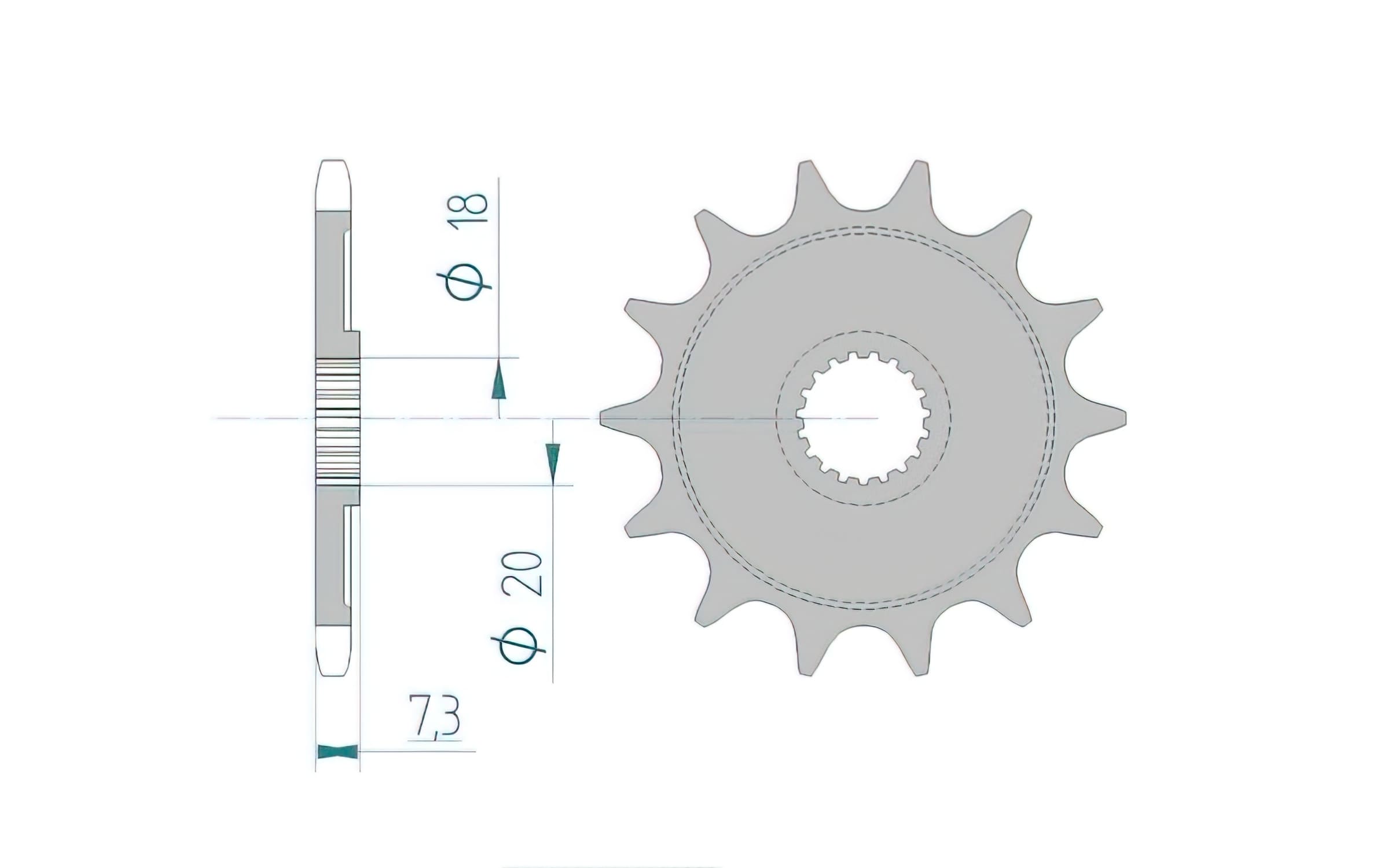 1074579001 Pignone Afam autopulente Z13 Honda CR 125 offerta