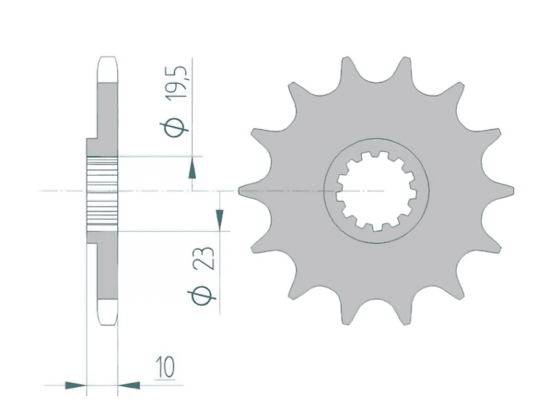 1075843002 Pignone Afam autopulente Z13 Suzuki DR-Z 400 / RM 250 online ora